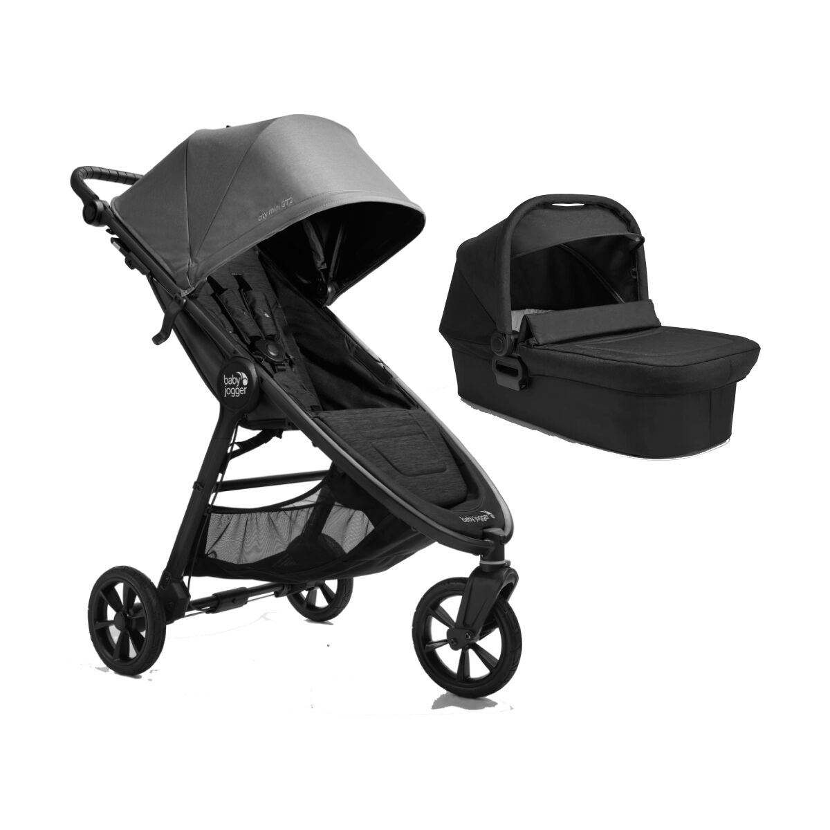 Baby Jogger City Mini Gt In Pram System Stone Grey Everything Baby