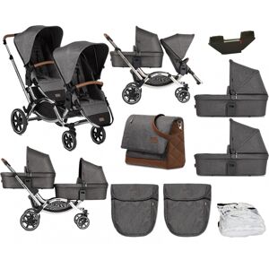 ABC Design Zoom Tandem 8 Piece Bundle-Asphalt