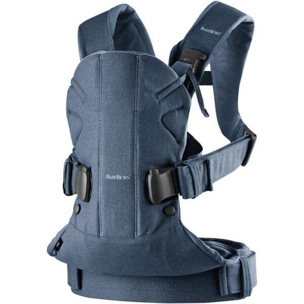 BabyBjorn Baby Carrier One-Classic Denim/Midnight Blue