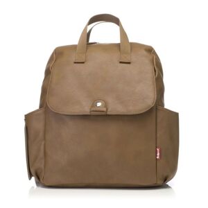 Babymel Robyn Convertible Backpack-Faux Leather Tan (New)
