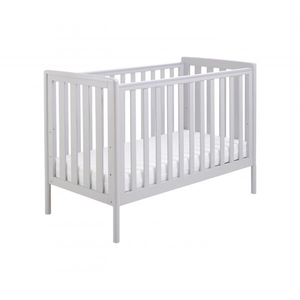 Babymore Ellie DROPSIDE Cot Bed-Grey