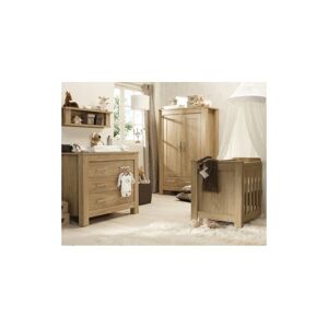 BabyStyle Bordeaux Room Set-Oak + Free Sprung Worth £79!