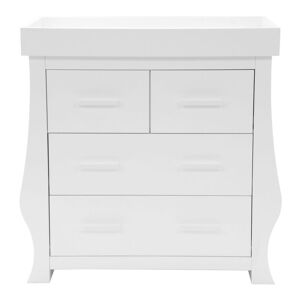 BabyStyle Hollie 4 Drawer Dresser-Fresh White