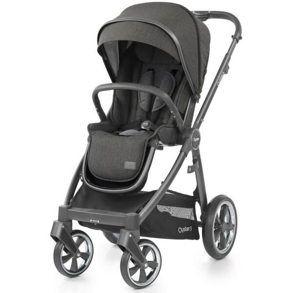 BabyStyle Oyster 3 City Grey Finish Stroller-Pepper
