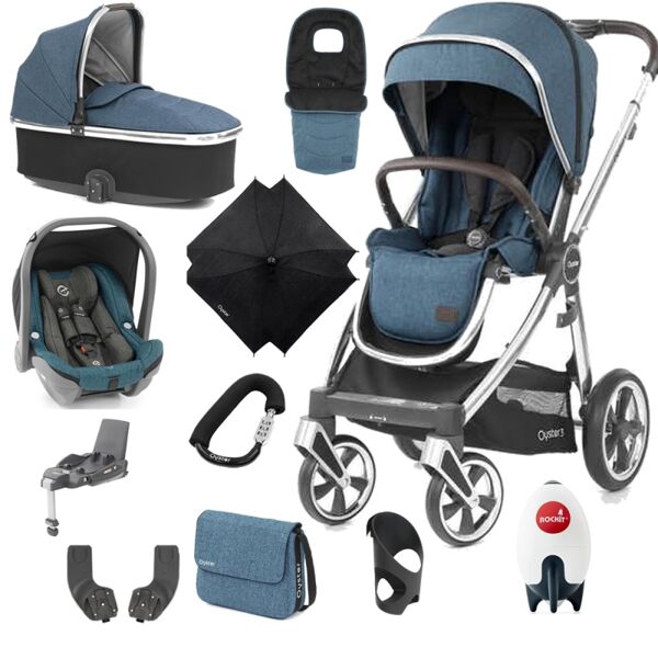 BabyStyle Oyster 3 Mirror Finish Ultimate Capsule Travel System-