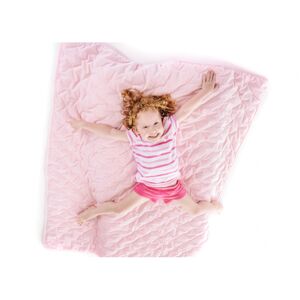 Bizzi Growin Quilted Dutch Velvet Baby Quilt-Pink