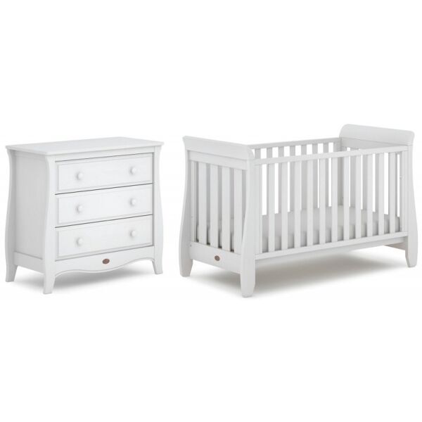 Boori Urbane Sleigh 2 Piece Roomset-Barley White (New 2020)