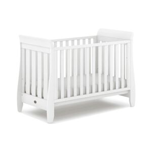 Boori Urbane Sleigh Cot Bed-Barley White (New 2020)