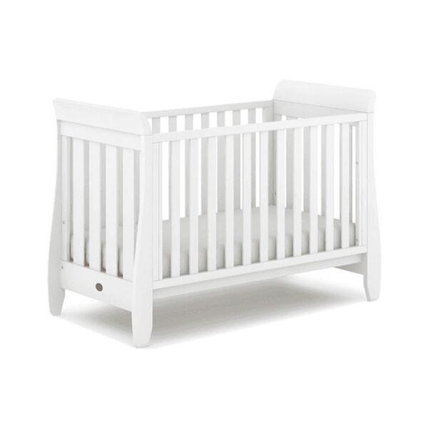 Boori Urbane Sleigh Cot Bed-Barley White (New 2020)