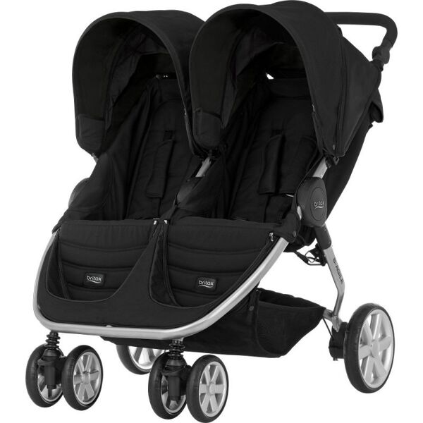 Britax B-Agile Double Stroller-Cosmos Black (New)
