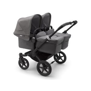Bugaboo Donkey 3 Twin Pushchair-Grey Melange/Black