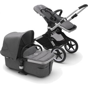 Bugaboo Fox2 Complete Pushchair-Grey Melange/Aluminium