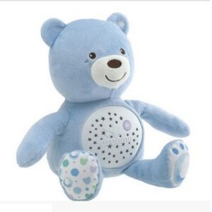 Chicco First Dreams Baby Bear Night Light-Light Blue