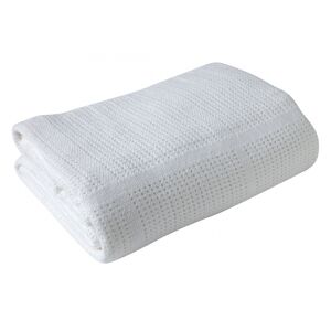 Clair De Lune Cellular Pram Blanket- White