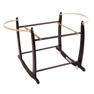 Clair De Lune Deluxe Moses Basket Rocking Stand- Dark