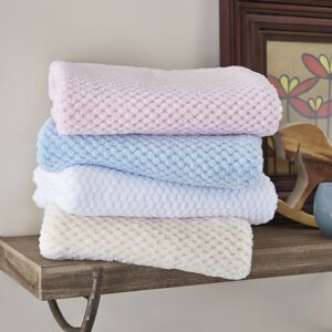 Clair De Lune Honeycomb Baby Blanket-Blue