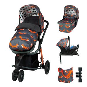 Cosatto Giggle 3 Pram & Pushchair Whole 9 Yards Bundle-Charcoal