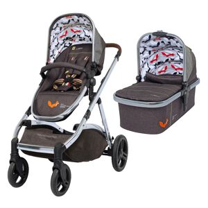 Cosatto Wow XL 3in1 Pushchair & FREE Dock I-Size Car Seat-Mister