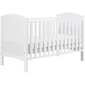 East Coast Alby Cot Bed-White