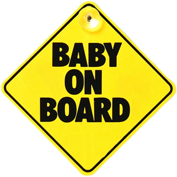East Coast Baby On Board Sign