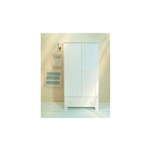 East Coast Montreal Double Wardrobe-White