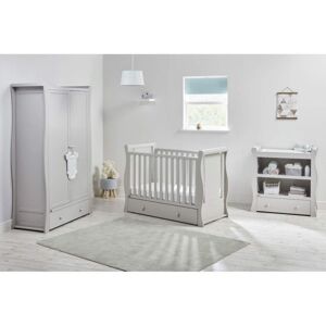 East Coast Nebraska Cot2Bed 3 Piece Room set-Grey