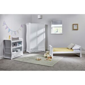 East Coast Nebraska Toddler Bed 3 Piece Room set-White