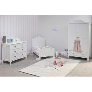 East Coast Toulouse 3 Piece Roomset-White Half Price Mattress Of