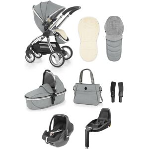 egg® Luxury 3in1 Pebble+ Travel System with 3wayfix Base-Platin