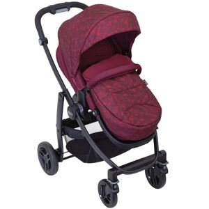Graco Evo Stroller With Apron & Raincover- Red Leopard