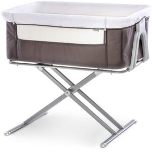 Hauck Face To Me Bedside Crib-Grey