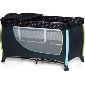 Hauck Sleep n Play Center 2 Travel Cot-Multicolour Dots Navy (Ne