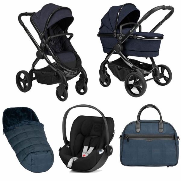 iCandy Peach Phantom 6 Piece Bundle-Navy Check