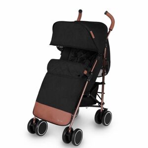 Ickle Bubba Discovery MAX Rose Gold Chassis Pushchair-Black