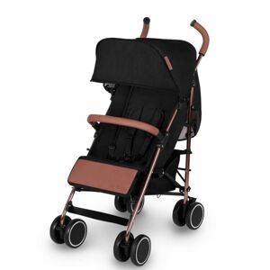 Ickle Bubba Discovery Rose Gold Chassis Pushchair-Black
