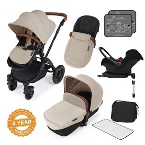 Ickle Bubba Stomp V3 Black Frame Travel System With Galaxy Carse