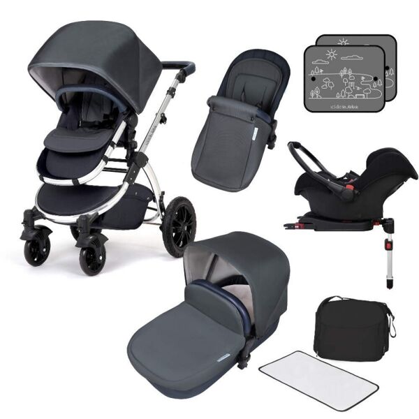 Ickle Bubba Stomp V4 Chrome Frame Travel System With Galaxy Cars