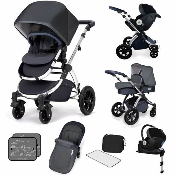 Ickle Bubba Stomp V4 I-SIZE Travel System With Mercury Carseat &