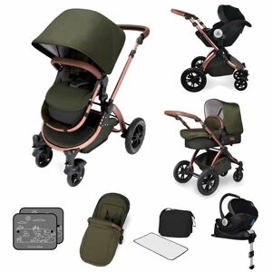 Ickle Bubba Stomp V4 I-SIZE Travel System With Mercury Carseat &