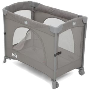 Joie Kubbie Sleep Compact Travel Cot Dropside-Foggy Grey (New 20