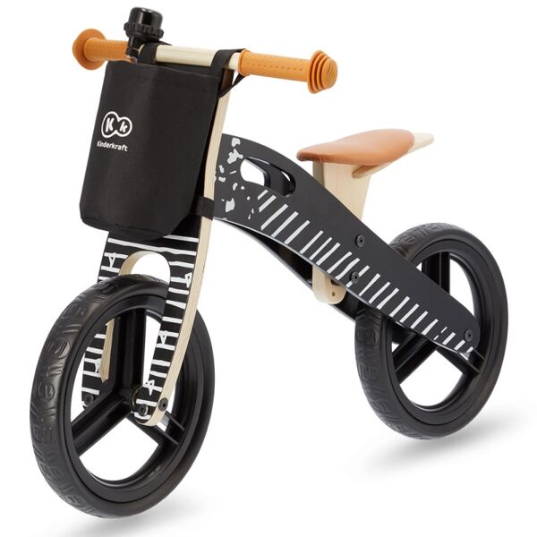 Kinderkraft Runner Balance Bike with Accessories-Vintage Black