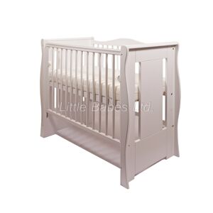 Little Babes Ltd Tia Spacesaver Cot-White
