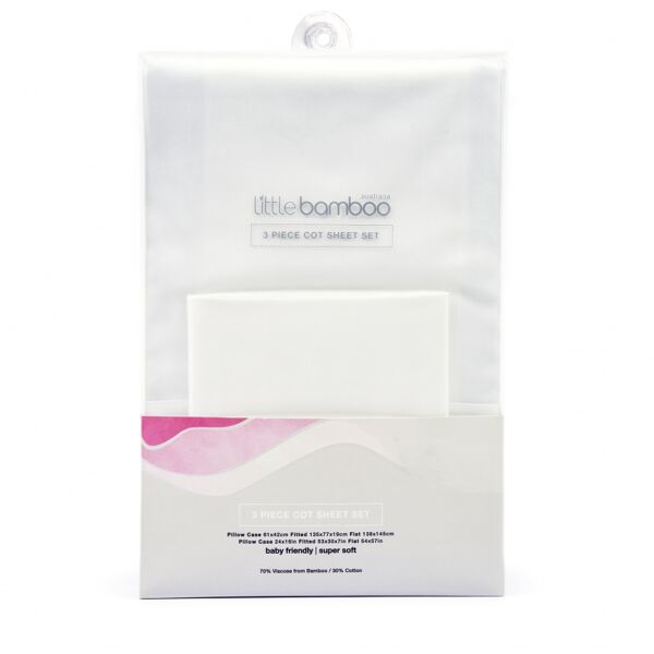 Little Bamboo 3 Piece Crib Sheet Set