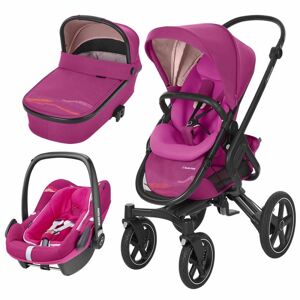 Maxi Cosi Nova 3in1 Pebble Plus Travel System-Frequency Pink (NE