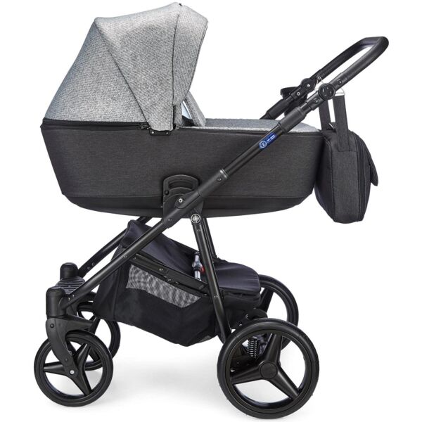 Mee-go Santino Travel System-Pepper Grey + Free Changing Bag Wor