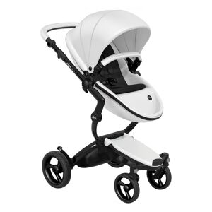 Mima Xari Single Pushchair with Black Chassis-Snow White/Pure Bl