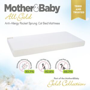Mother&Baby All Gold Complete Anti-Allergy Pocket Sprung Mattres