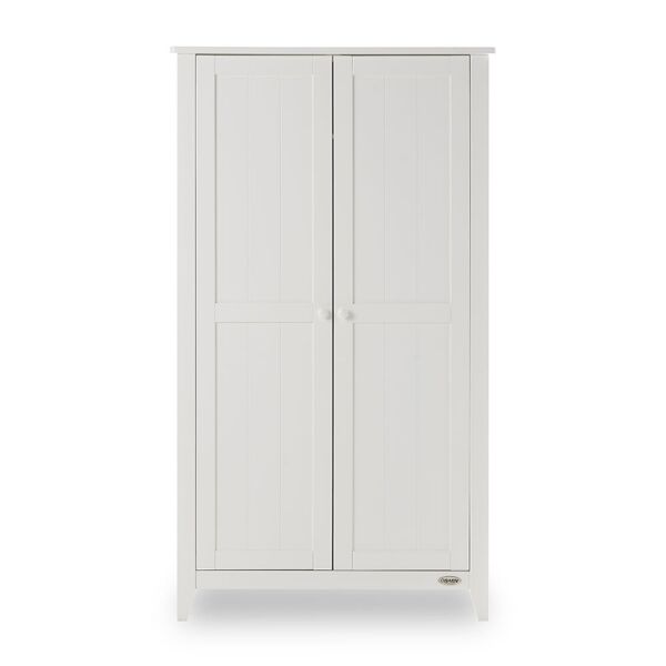Obaby Belton Double Wardrobe-White