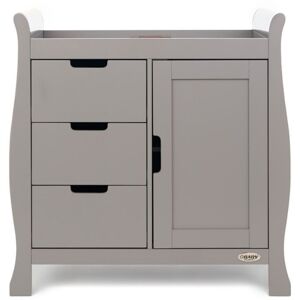 Obaby Stamford Sleigh Changing Unit-Taupe Grey (New)