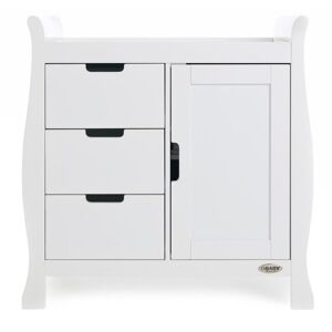 Obaby Stamford Sleigh Changing Unit-White (New)